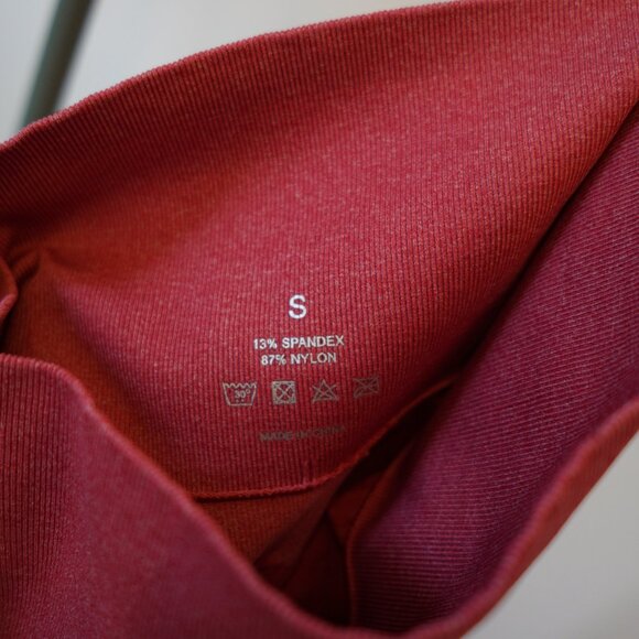 NVGTN Pink Mid Rise Seamless Contour Legging Size S - Picture 10 of 10